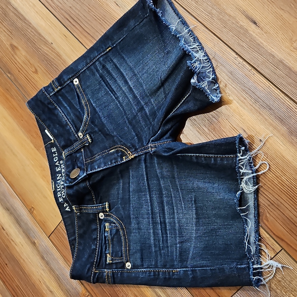 American eagle jean shorts